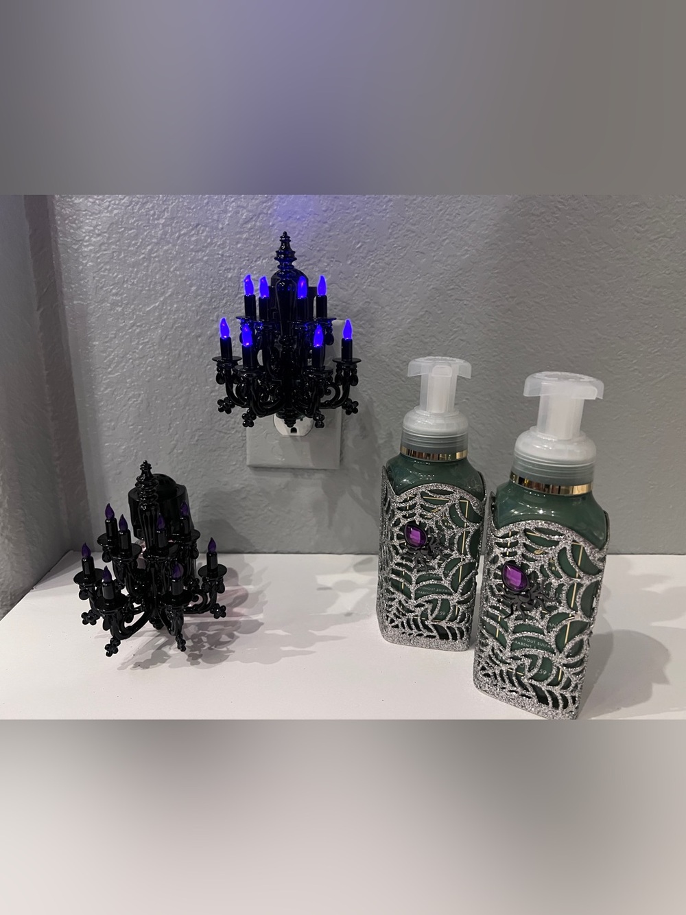 Great Halloween bath decor items from Bath & Body